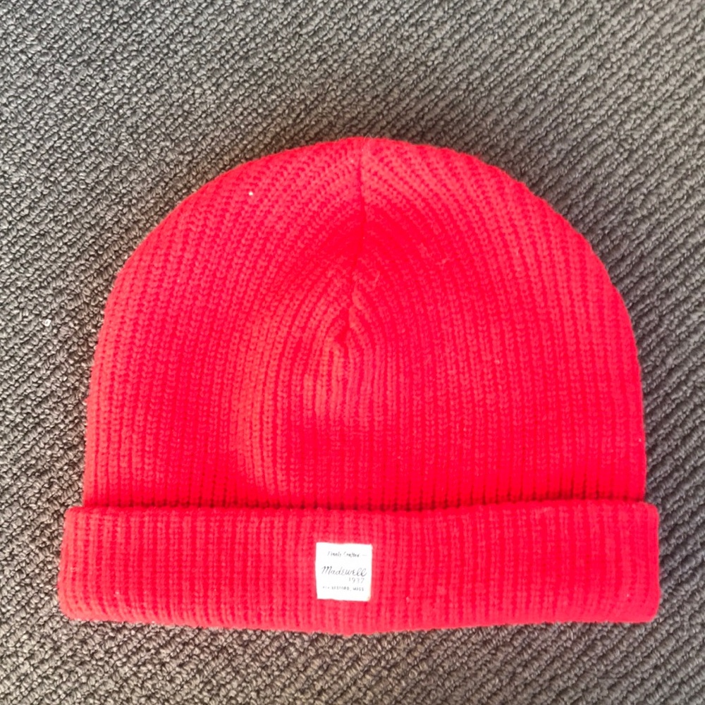 Madewell Red Cap